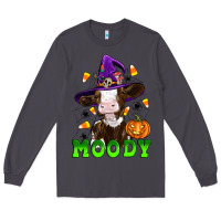 Smoke moody cow Long Sleeve Tee - Artiststas