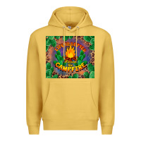 Antique Gold life is better around the campfire Premium Hoodie - BarkalooDesign