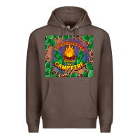 Coffee life is better around the campfire Premium Hoodie - BarkalooDesign