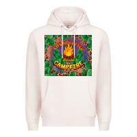 Pale Pink life is better around the campfire Premium Hoodie - BarkalooDesign