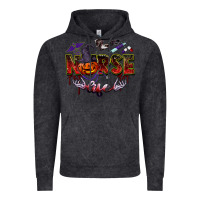 Vintage Black halloween nurse life Vintage Hoodie - BarkalooDesign