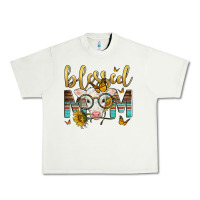 Pistachio Western Blessed Mom Baby Calf Mother's Day Urban Heavy Tee - LillyAllenDesigns