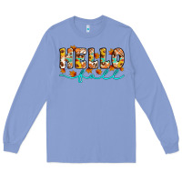 Colony Blue hello fall Long Sleeve Tee - Artiststas