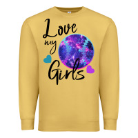 Antique Gold I Love My Softball Girl Premium Sweatshirt - Bettercallsaul