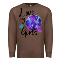 Chestnut I Love My Softball Girl Premium Sweatshirt - Bettercallsaul