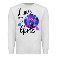 Oatmeal Heather I Love My Softball Girl Premium Sweatshirt - Bettercallsaul