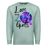 Seafoam I Love My Softball Girl Premium Sweatshirt - Bettercallsaul