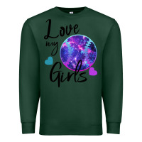 Sports Green I Love My Softball Girl Premium Sweatshirt - Bettercallsaul