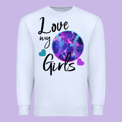 I Love My Softball Girl Premium Sweatshirt Designed By Bettercallsaul