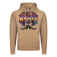 Vintage Coffee lets get wıcked Vintage Hoodie - BarkalooDesign