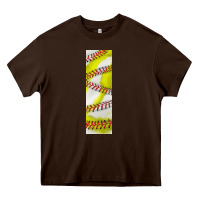 Chocolate Brown softball and baseball pen wraps Heavy Core Tee - BundleAndBundleShop