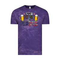Cloud Purple I'm Not Drunk I'm Patriotic Vintage Tee - CowhideDigitalArt
