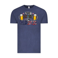 Vintage Denim I'm Not Drunk I'm Patriotic Vintage Tee - CowhideDigitalArt