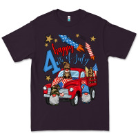 Plum 4th of july truck  1 Premium Tee - BundleAndBundleShop