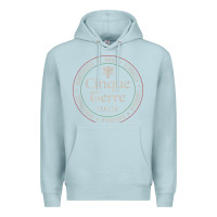 Blue Mist cinque terre italia gift for italian mediterranean travelers t shirt Premium Hoodie - baoMotion