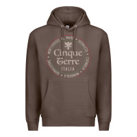 Coffee cinque terre italia gift for italian mediterranean travelers t shirt Premium Hoodie - baoMotion