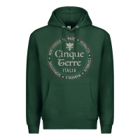 Sports Green cinque terre italia gift for italian mediterranean travelers t shirt Premium Hoodie - baoMotion