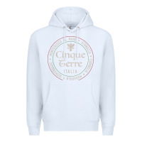 White cinque terre italia gift for italian mediterranean travelers t shirt Premium Hoodie - baoMotion