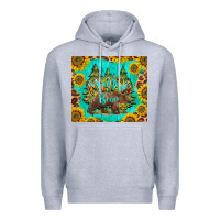 Heather Grey mama bear Premium Hoodie - BarkalooDesign