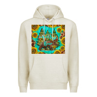 Oatmeal Heather mama bear Premium Hoodie - BarkalooDesign