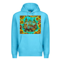Ocean Blue mama bear Premium Hoodie - BarkalooDesign