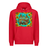 Red mama bear Premium Hoodie - BarkalooDesign