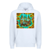 White mama bear Premium Hoodie - BarkalooDesign