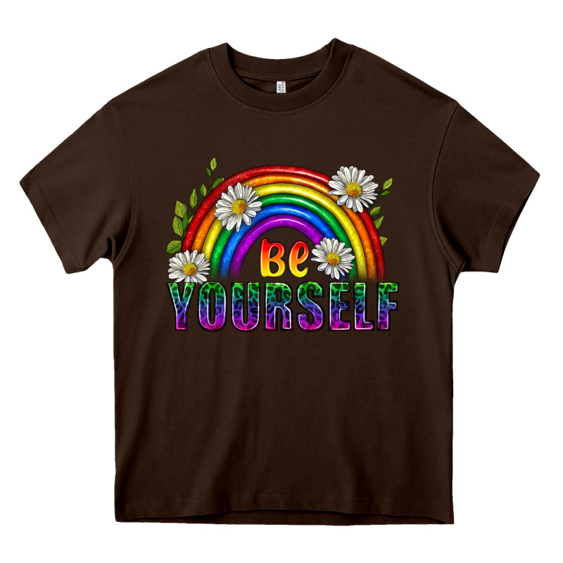 Be Yourself Pride Lgbtq Heavy Core Tee by BundleAndBundleShop | Teevron