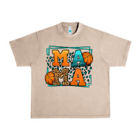 French Oak leopard basketball mama Mother's Day Urban Heavy Tee - LillyAllenDesigns
