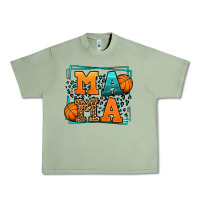 Oil Green leopard basketball mama Mother's Day Urban Heavy Tee - LillyAllenDesigns