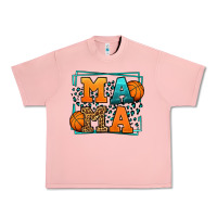 Salmon leopard basketball mama Mother's Day Urban Heavy Tee - LillyAllenDesigns