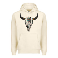 Tofu Cowhide Bull Skull Premium Hoodie - Jasminsmagicworld