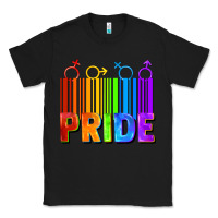 Black Pride Barcode Classic Tee - FaDigitalArtStudio