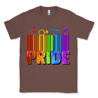 Chestnut Pride Barcode Classic Tee - FaDigitalArtStudio