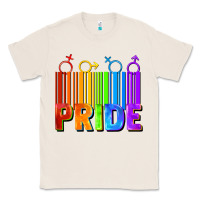 Natural Pride Barcode Classic Tee - FaDigitalArtStudio