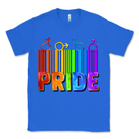 True Royal Pride Barcode Classic Tee - FaDigitalArtStudio