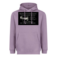 Lavender women of transformation 1 Heavyweight Hoodie - chombo