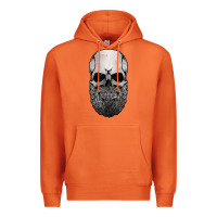 Carrot creepy bald and bearded skull for halloween & skeletons fans t shirt Premium Hoodie - baoMotion