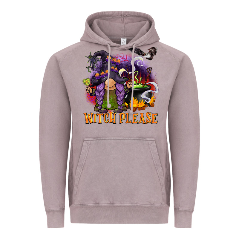 Witch Please Vintage Hoodie by BarkalooDesign | Teevron