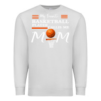 Dove Grey My Favorite Basketball Player Calls Me Mom Premium Sweatshirt - Bettercallsaul