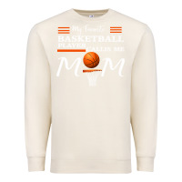Sandshell My Favorite Basketball Player Calls Me Mom Premium Sweatshirt - Bettercallsaul
