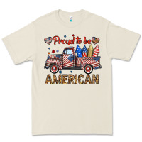 Bone proud to be american truck Premium Tee - BundleAndBundleShop