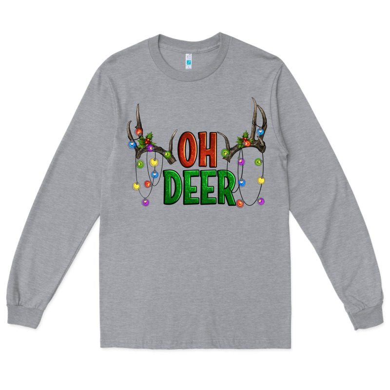 Oh Deer Christmas Long Sleeve Tee by Artiststas | Teevron