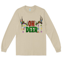 Mushroom Oh deer christmas Long Sleeve Tee - Artiststas