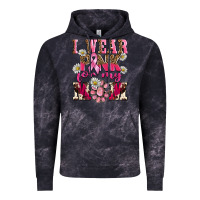 Cloud Black i wear pink for my mom Vintage Hoodie - BarkalooDesign