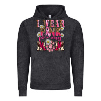Vintage Black i wear pink for my mom Vintage Hoodie - BarkalooDesign