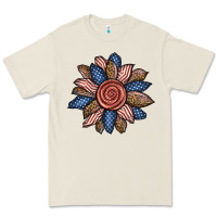 American Sunflower Premium Tee | Teevron