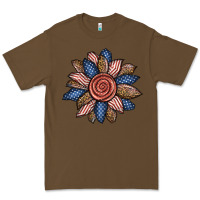 Cacao american sunflower Premium Tee - BundleAndBundleShop