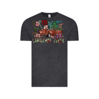 Vintage Black fram fresh christmas trees Vintage Tee - SublimationCraftShop