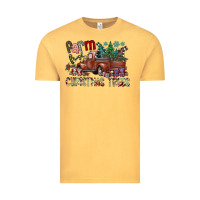 Vintage Mustard fram fresh christmas trees Vintage Tee - SublimationCraftShop